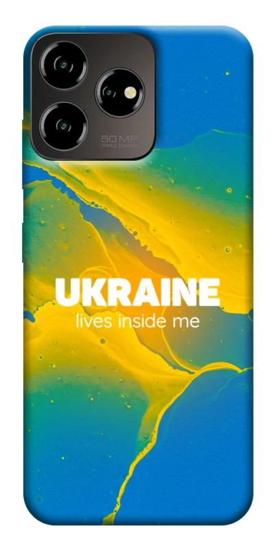 Чехол itsPrint Україно в мені для ZTE Blade V50 Desing 4G, love ukraine, купить оптом с доставкой