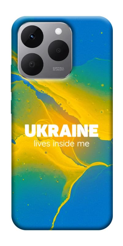 Чехол itsPrint Україно в мені для Realme 15T, love ukraine, купить оптом с доставкой