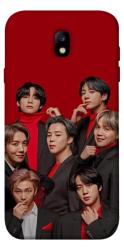 Чехол itsPrint BTS in red для Samsung J730 Galaxy J7 (2017)