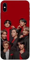 Чехол itsPrint BTS in red для Apple iPhone X (5.8")