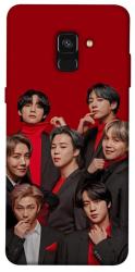 Чехол itsPrint BTS in red для Samsung A530 Galaxy A8 (2018)