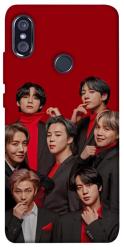 Чохол itsPrint BTS in red для Xiaomi Redmi Note 5 Pro / Note 5 (AI Dual Camera)