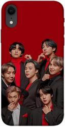Чехол itsPrint BTS in red для Apple iPhone XR (6.1")