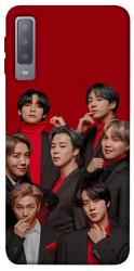 Чехол itsPrint BTS in red для Samsung A750 Galaxy A7 (2018)