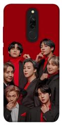 Чохол itsPrint BTS in red для Xiaomi Redmi 8