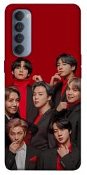 Чехол itsPrint BTS in red для Oppo Reno 4 Pro