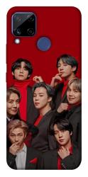 Чехол itsPrint BTS in red для Realme C15