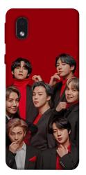 Чехол itsPrint BTS in red для Samsung Galaxy M01 Core / A01 Core