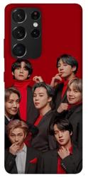 Чехол itsPrint BTS in red для Samsung Galaxy S21 Ultra