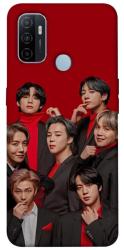 Чехол itsPrint BTS in red для Oppo A53 / A32 / A33