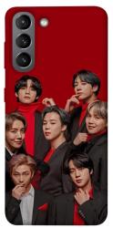 Чехол itsPrint BTS in red для Samsung Galaxy S21
