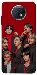 Чехол itsPrint BTS in red для Xiaomi Redmi Note 9 5G / Note 9T