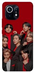 Чехол itsPrint BTS in red для Xiaomi Mi 11