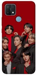 Чехол itsPrint BTS in red для Oppo A15s / A15