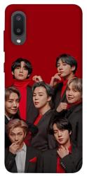 Чехол itsPrint BTS in red для Samsung Galaxy A02