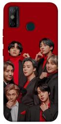 Чехол itsPrint BTS in red для TECNO Spark 6 Go