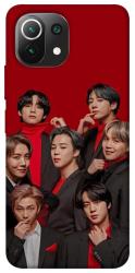 Чехол itsPrint BTS in red для Xiaomi Mi 11 Lite