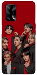 Чехол itsPrint BTS in red для Oppo A74 4G