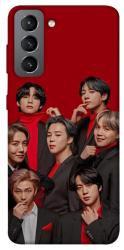Чехол itsPrint BTS in red для Samsung Galaxy S21 FE