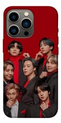 Чехол itsPrint BTS in red для Apple iPhone 13 Pro (6.1")