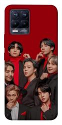 Чехол itsPrint BTS in red для Realme 8