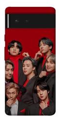 Чехол itsPrint BTS in red для Google Pixel 6