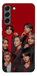 Чехол itsPrint BTS in red для Samsung Galaxy S22+