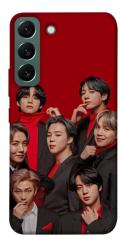 Чехол itsPrint BTS in red для Samsung Galaxy S22