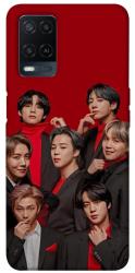 Чехол itsPrint BTS in red для Oppo A16s / A16