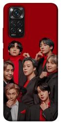 Чехол itsPrint BTS in red для Xiaomi Redmi Note 11 (Global) / Note 11S