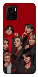 Чехол itsPrint BTS in red для Vivo Y15s