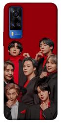 Чехол itsPrint BTS in red для Vivo Y51a
