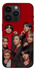 Чехол itsPrint BTS in red для Apple iPhone 14 Pro (6.1")