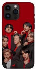 Чехол itsPrint BTS in red для Apple iPhone 14 Pro Max (6.7")