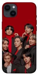 Чехол itsPrint BTS in red для Apple iPhone 14 Plus (6.7")