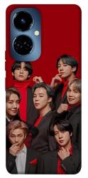 Чехол itsPrint BTS in red для TECNO Camon 19 (CI6n) / 19 Pro (CI8n)
