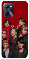 Чехол itsPrint BTS in red для Realme C35