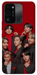 Чехол itsPrint BTS in red для Tecno Spark Go 2022 (KG5m)