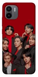 Чохол itsPrint BTS in red для Xiaomi Redmi A1+ / A2+