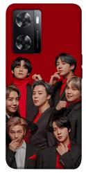 Чехол itsPrint BTS in red для Oppo A57s