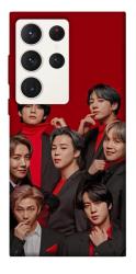 Чохол itsPrint BTS in red для Samsung Galaxy S23 Ultra