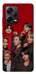Чохол itsPrint BTS in red для Xiaomi Redmi Note 12 Pro+ 5G