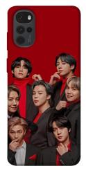 Чехол itsPrint BTS in red для Motorola Moto G22