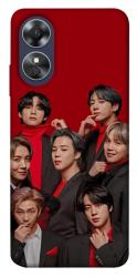 Чехол itsPrint BTS in red для Oppo A17