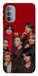 Чехол itsPrint BTS in red для Motorola Moto G31