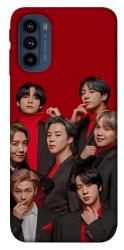 Чехол itsPrint BTS in red для Motorola Moto G41