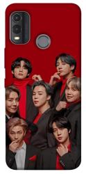 Чехол itsPrint BTS in red для Nokia G11 Plus