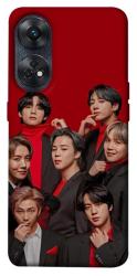 Чехол itsPrint BTS in red для Oppo Reno 8 T 4G