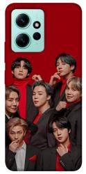 Чохол itsPrint BTS in red для Xiaomi Redmi Note 12 4G