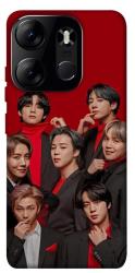 Чехол itsPrint BTS in red для Tecno Spark Go 2023